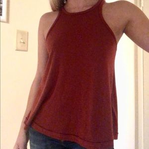 Orange Racerback Tank ✴️💫